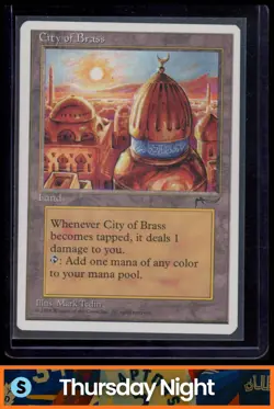 1995 MAGIC: THE GATHERING CHRONICLES CITY OF BRASS - Image 1