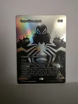 MTG - MAR - Opposition Agent (Borderless) #19 - Near Mint Foil - Image 1