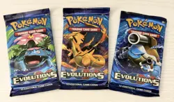 Pokemon XY Evolutions Booster Pack Factory Sealed - Image 1