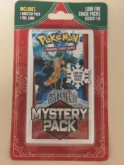 Pokemon Mystery Pack Sealed Seeded 1:10 EX Crystal Guardians/Vintage Packs - Image 1