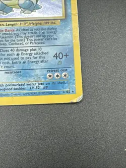 Pokemon TCG Blastoise 2/102 Base Set Holo Rare - Image 2