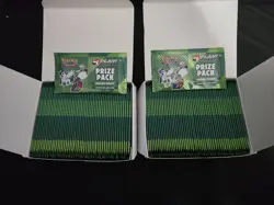 100x Pokemon Prize Pack Series 8 Booster Packs Play! Pokemon - Image 1