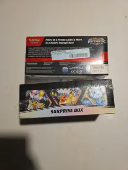 LOT OF 2 - Pokemon TCG Scarlet & Violet Prismatic Evolutions Surprise Box SEALED - Image 2