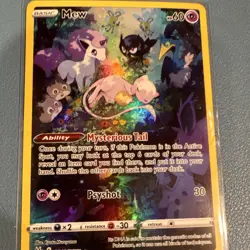 Pokemon TCG Mew GG10/GG70 Ultra Rare Holo Crown Zenith Galarian Gallery 2023 - Image 1