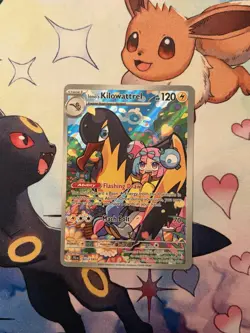 Iono's Kilowattrel 163/159 Illustration Rare 2025 Journey Together Pokemon TCG - Image 1