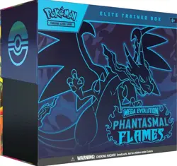 Pokemon x1 Phantasmal Flames Elite Trainer Box ETB Factory Sealed Brand New Hot - Image 1