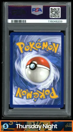2024 POKEMON SV PALDEAN FATES - PAF EN #207/091 LECHONK SHINY RARE PSA 9 - Image 2