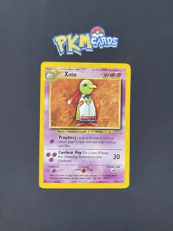 Pokemon TCG Xatu Neo Genesis 52/111 Regular LP. - Image 1