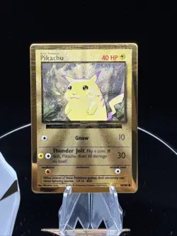 2021 Pokemon Pikachu Gold Metal Ultra Premium Collection 58/102 - Celebrations - Image 1