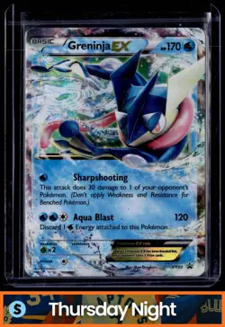2013 POKEMON XY BLACK STAR PROMOS #XY20 GRENINJA EX - Image 1