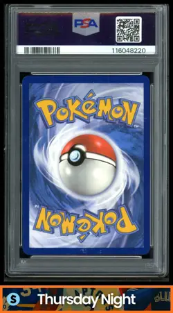 2023 POKEMON S&V #154/198 LECHONK GAMESTOP STAMPED EXCLUSIVE REVERSE HOLO PSA 9 - Image 2