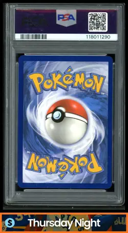 2023 POKEMON S&V #154/198 LECHONK EB GAMES STAMPED EXCLUSIVE REVERSE HOLO PSA 9 - Image 2