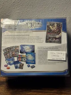 NEW Pokemon TCG: Stellar Crown Pokemon Center Exclusive Elite Trainer Box - Image 2