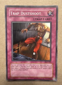 Yu-Gi-Oh! Trap Dustshoot #PGD-049 2003 Pharaonic Guardian Unlimited MP - Image 1