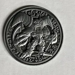 Yu-Gi-Oh! Limited Edition Summoned Skull Metal Coin Pre Register - Image 1