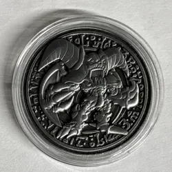 Yu-Gi-Oh! Limited Edition Summoned Skull Metal Coin Pre Register - Image 3