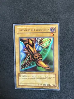 Yugioh Linkes Bein der Verbotenen LOB-G098 - 1.Auflage Ultra Rare Holo NM- - Image 1