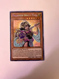 Yugioh - Palladium Oracle Mana - Secret Rare - LIMITED - TN19-EN004 - NM - Image 1