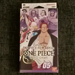 One Piece ST 05 Film Edition English Starter Deck Trading Card Set CCG - Image 1