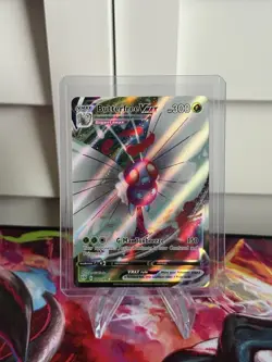 Pokemon TCG Butterfree VMAX Darkness Ablaze Holo Ultra Rare Card 002/189 - Image 1