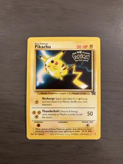 Pokemon Card - Pikachu (WB Movie Promo) - WoTC Promo Stamped #4 - Image 1