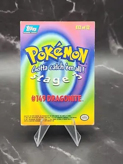 Topps Dragonite #149 Pokemon E12 Of 12 Trading Card - Image 3