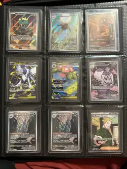 Top Loader Binder With 52 Pokemon Cards From Mega Evolutions - Image 1