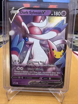 Dark Sylveon V SWSH134 SWSH: Sword & Shield Promo Cards Holo - Image 1