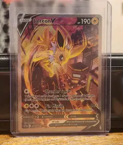 Jolteon V SWSH183 SWSH: Sword & Shield Promo Cards Holo LP - Image 3