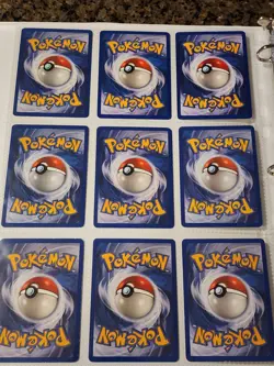 Pokemon Collection Binder Vintage Lot of Cards Holo Rares WoTC Mewtwo Etc - Image 2
