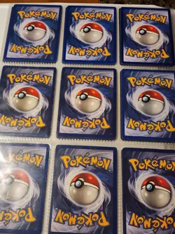 Pokemon Collection Binder Vintage Lot of Cards Holo Rares WoTC Mewtwo Etc - Image 5