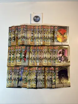 Bakugan Battle Brawlers Lot of 77 Metal and Magnetic Gate Cards RARE LARGE LOT - Image 1