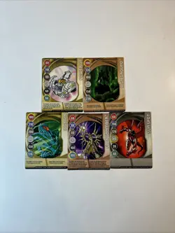Bakugan Battle Brawlers Lot of 77 Metal and Magnetic Gate Cards RARE LARGE LOT - Image 5