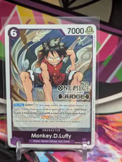 Monkey.D.Luffy (Judge Pack Vol. 2) OP03-070 One Piece Promotion Cards Foil - Image 1