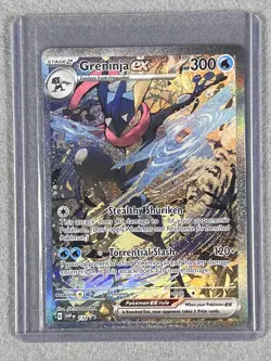 Greninja ex 132 Sv: Scarlet & Violet Promo Cards Holo NM - Image 1