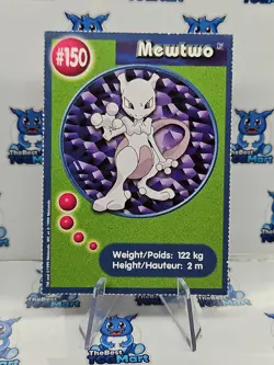 Mewtwo #150 Burger King Pokemon Card Promo LP/MP - Image 1