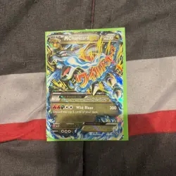 Pokemon TCG Mega Charizard EX 69/106 Holo Card MP condition look at pic - Image 3