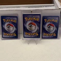 Pokemon Gastly Base Set 1999 Card Lot 3x Regular English TCG Vintage - Image 2