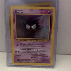 Pokemon Gastly Base Set 1999 Card Lot 3x Regular English TCG Vintage - Image 5