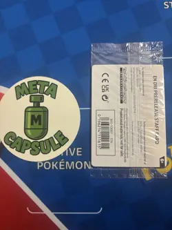 Pokemon TCG Destined Rivals Prerelease Staff Promo Cards Sealed Set of 4 - Image 2