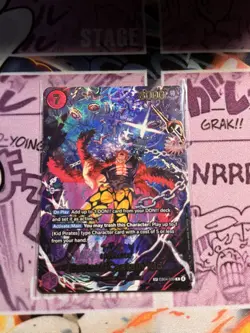 One Piece Card Game Eustass"Captain"Kid EB04-039 R SP English OP14 - Image 1