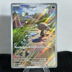 Pokemon Card Paldean Wooper 102/094 Phantasmal Flames Near Mint - Image 1