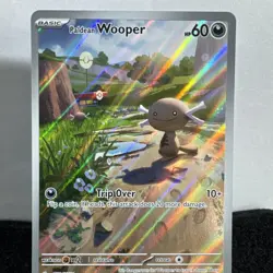 Pokemon Card Paldean Wooper 102/094 Phantasmal Flames Near Mint - Image 4