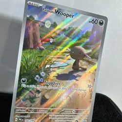 Pokemon Card Paldean Wooper 102/094 Phantasmal Flames Near Mint - Image 5