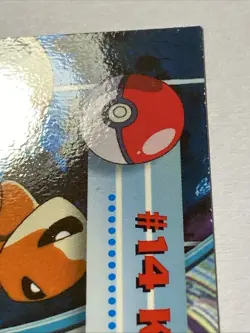 KAKUNA #14 Pokemon Card TCG FOIL Topps TV Animation - Image 4