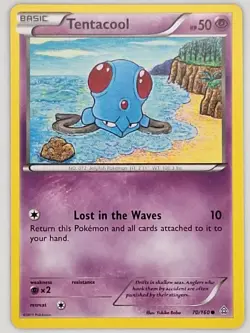 Tentacool 70/160 Pokemon - XY Primal Clash Card MP - Image 1