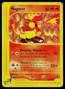 Pokemon Card - Magmar Expedition 86/165 Uncommon - Image 1