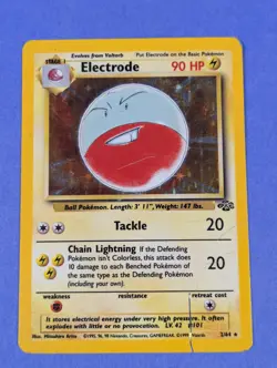 Electrode - 2/64 - Holo Unlimited Jungle - Pokemon Card - HP - Image 1