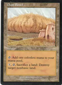 MTG: Mercadian Masques: Dust Bowl: Lightly Played Condition - Image 1