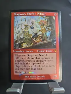 Ragavan, Nimble Pilferer (Retro Frame) Modern Horizons 2 Foil - NM - Image 1